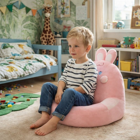 Cecilia Bunny Seat Plush —  Toy for Kids