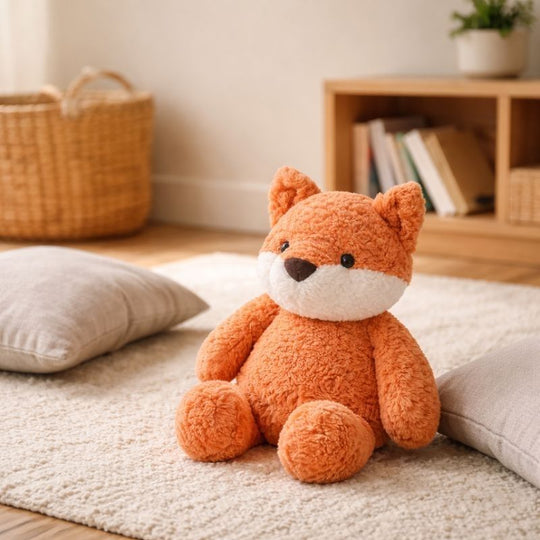 Célia — Sitting Orange Fox (30cm)