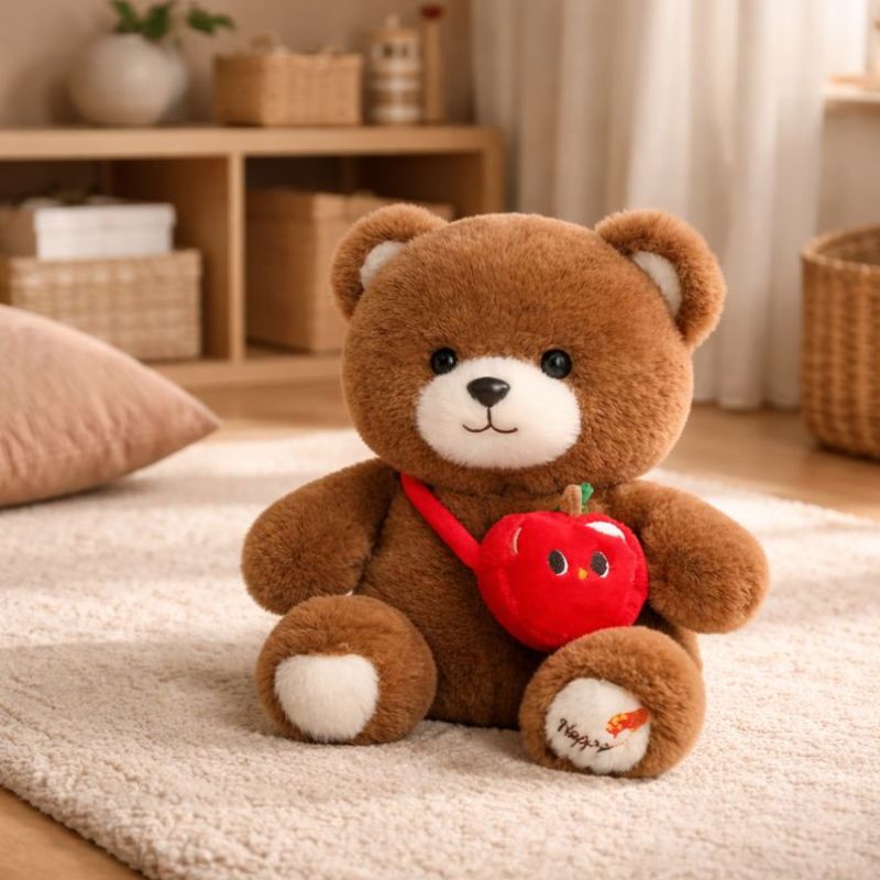 Chiara — Brown Apple Bear (35cm)