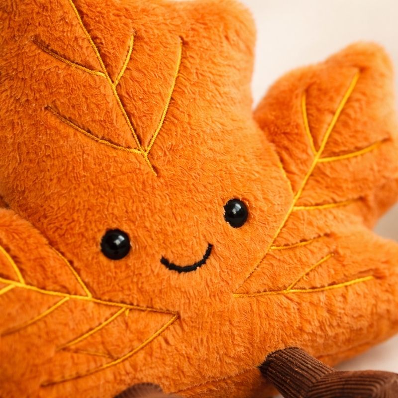 Demetra  Happy Leaf Plush Toy — Gentle Baby Soft Toy