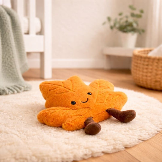 Demetra  Happy Leaf Plush Toy — Gentle Baby Soft Toy