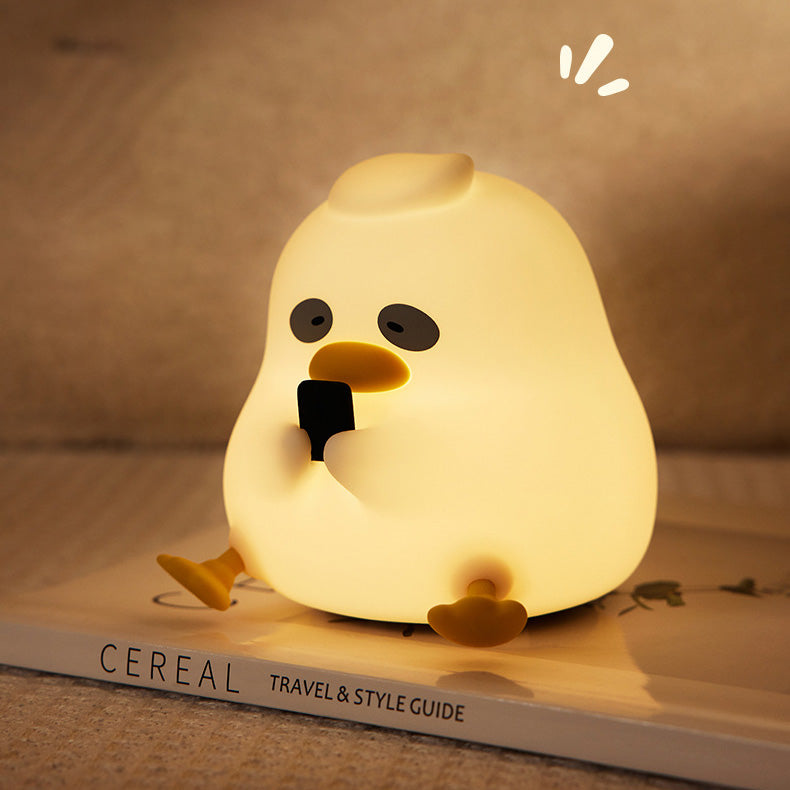 DuckGlow Duck Night Light – Baby Toy Nursery Lamp