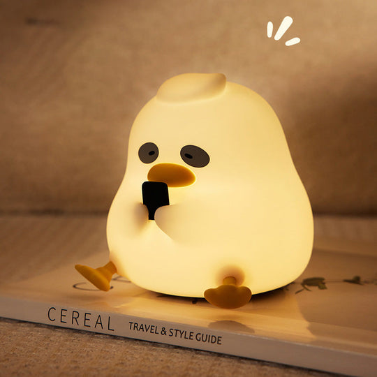 DuckGlow Duck Night Light – Baby Toy Nursery Lamp