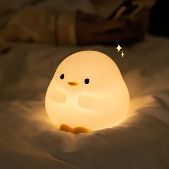 DuckGlow Duck Night Light – Baby Toy Nursery Lamp