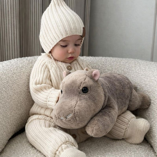 Elma Gentle Hippo Plush Toy — Kids Toy