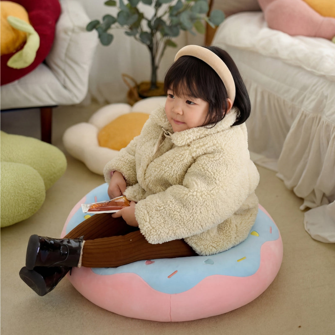 Jivan  Donut Plush Toy — Soft Toy for Kids