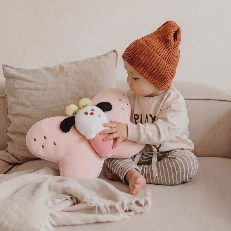 Elva  Butterfly Plush Toy —Baby Soft Toy