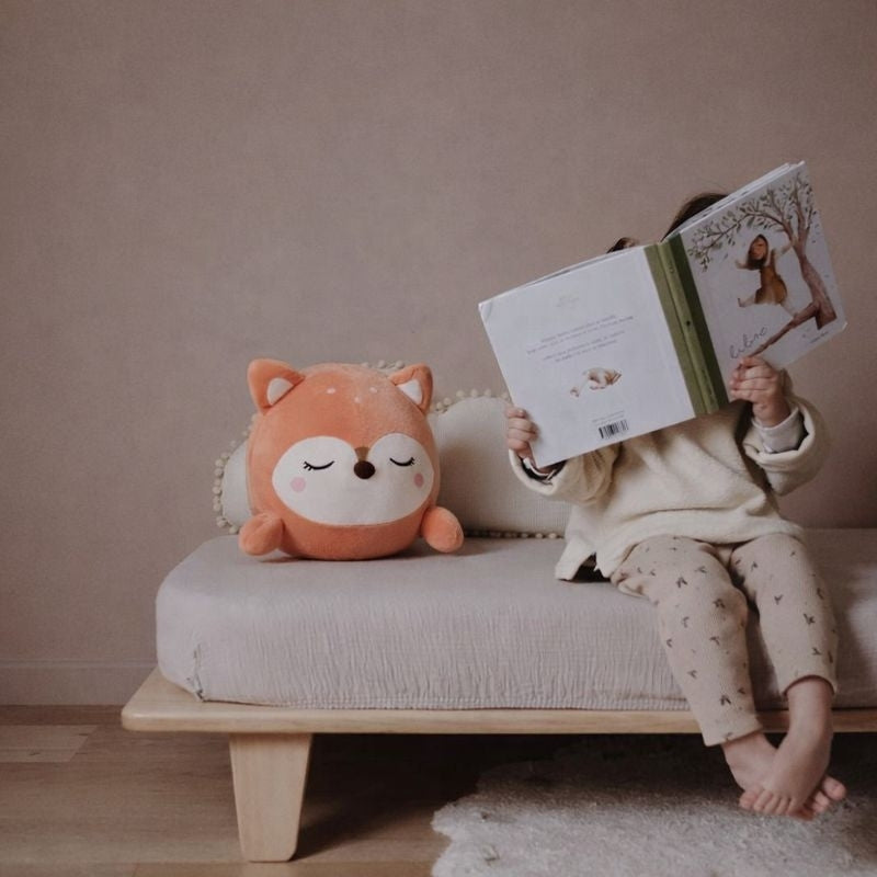 Emil Sleepy Fox Plush Toy — Baby Soft Toy