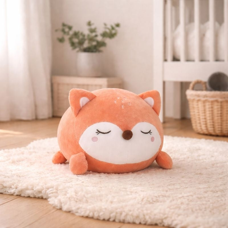 Emil Sleepy Fox Plush Toy — Baby Soft Toy