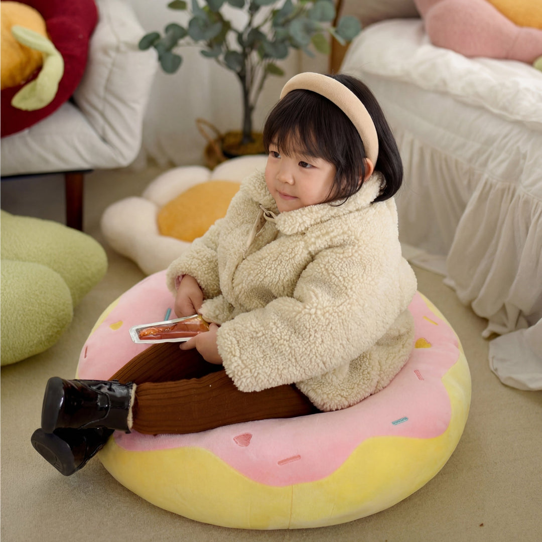 Jivan  Donut Plush Toy — Soft Toy for Kids
