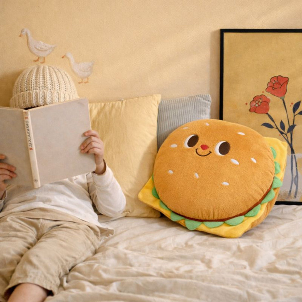 Eron Happy Burger Plush Toy — Toy for Kids