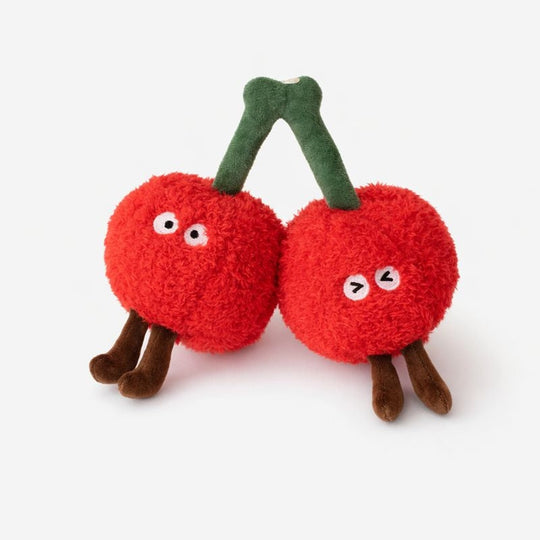 Eskil Cherry Twins Plush Toy — Animal Kids Toy