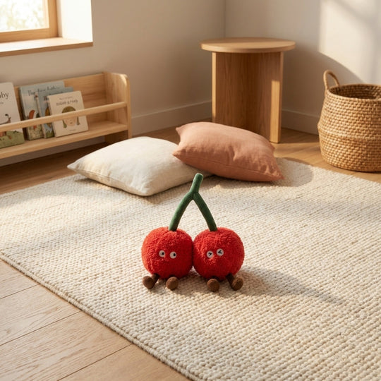 Eskil Cherry Twins Plush Toy — Animal Kids Toy