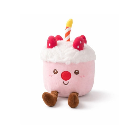 Eva Strawberry Cake Plush Toy — Baby Soft Toy