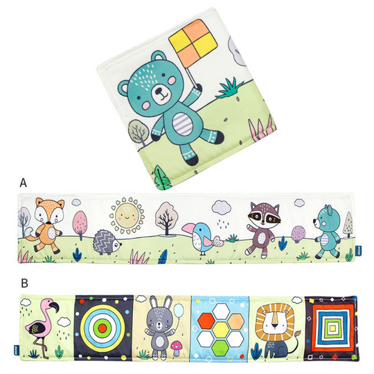 ContrastBook – Montessori High Contrast Baby Book