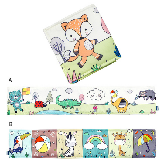 ContrastBook – Montessori High Contrast Baby Book