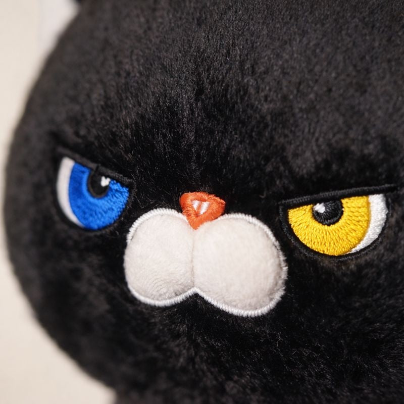 Fabio Odd-Eyed Cat Plush Toy — Animal Kids Toy