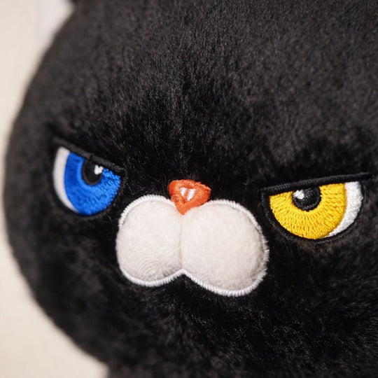 Fabio Odd-Eyed Cat Plush Toy — Animal Kids Toy