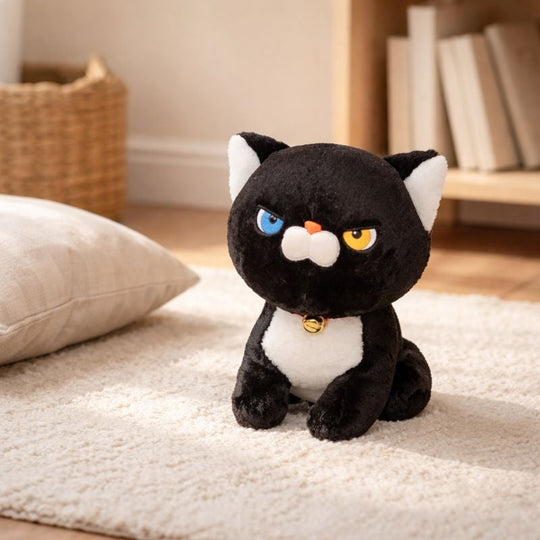 Fabio Odd-Eyed Cat Plush Toy — Animal Kids Toy