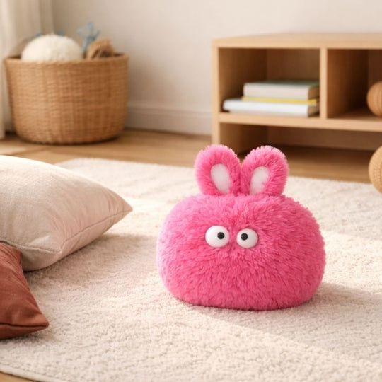 Freya Fluffy Rabbit Plush Toy — Baby Soft Toy