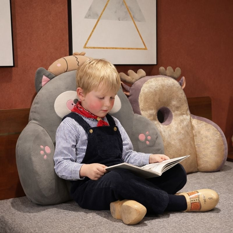 Halvor Pillow Cat Plush Toy — Animal Pillow