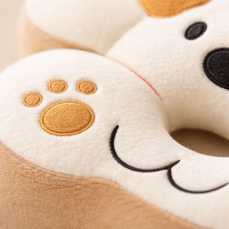 Hana Puppy Nap Pillow Plush Toy — Baby Soft Toy