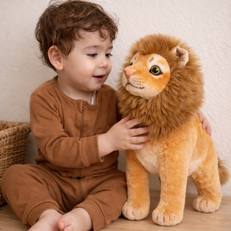 Helena Standing Lion Plush —  Toy for Kids