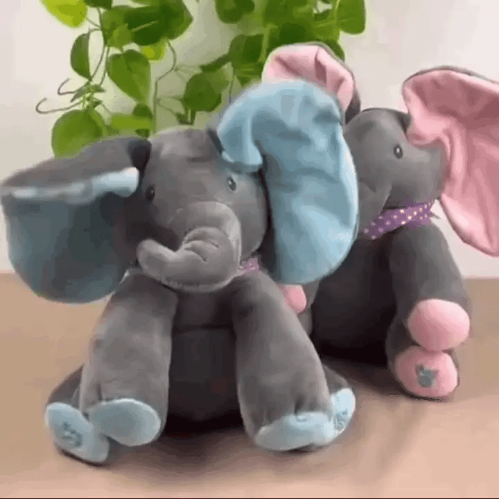 HappyBuddy Interactive Peek-a-Boo Plush Toy