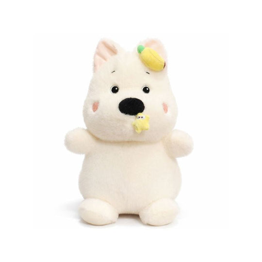 Irena Snowy Puppy Plush Toy — Baby Soft Toy