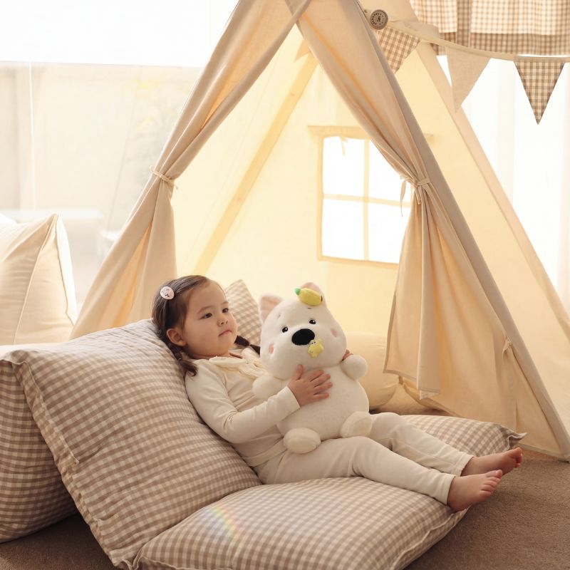 Irena Snowy Puppy Plush Toy — Baby Soft Toy