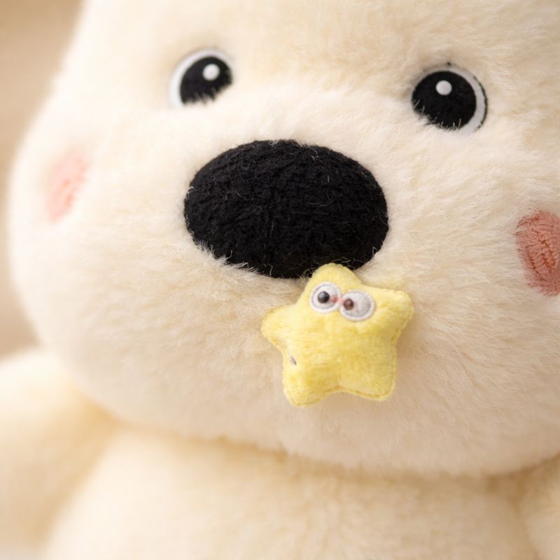 Irena Snowy Puppy Plush Toy — Baby Soft Toy