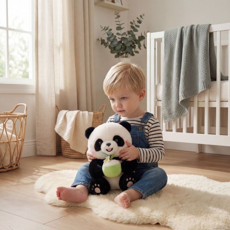 Isla Coconut Panda Plush Toy — Kids Toy