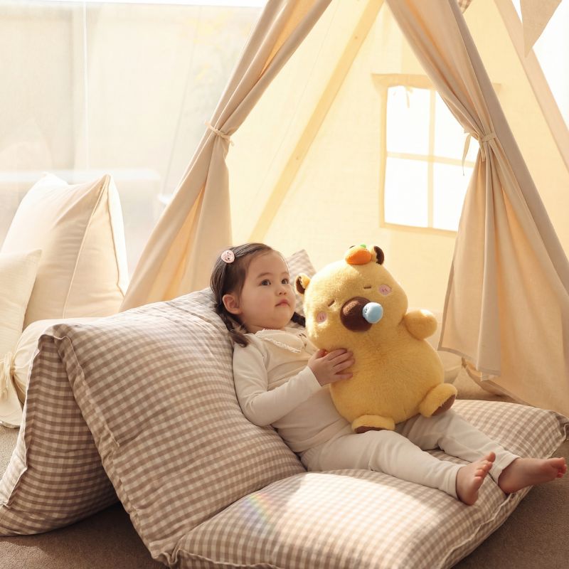 Janae Sick Capybara Plush Toy — Baby Soft Toy