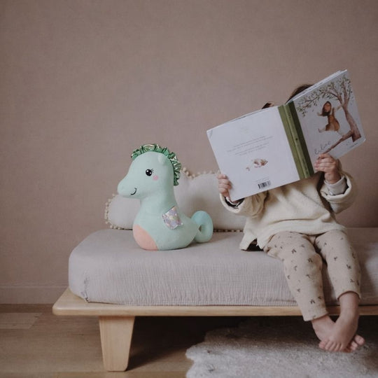 Jora  Seahorse Plush Toy for Kids — Baby Toy