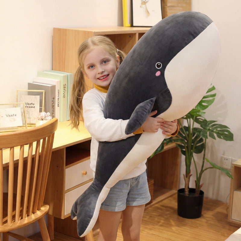 Leano Whale Plush Toy — Stuffed Animal for Kids