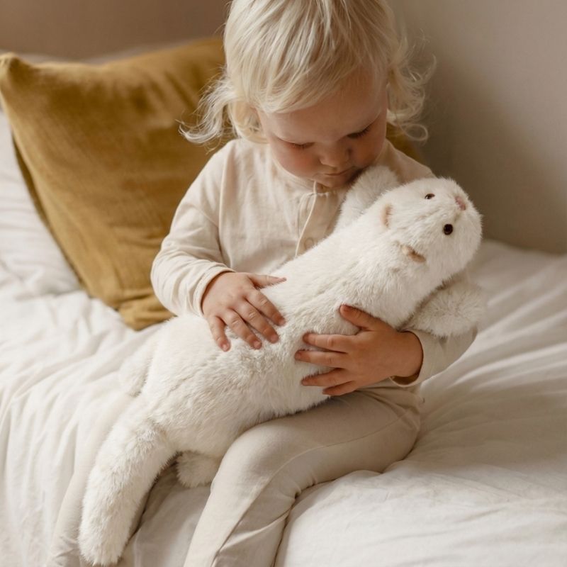Jovita Sleepy Otter Plush Toy — Kids Toy