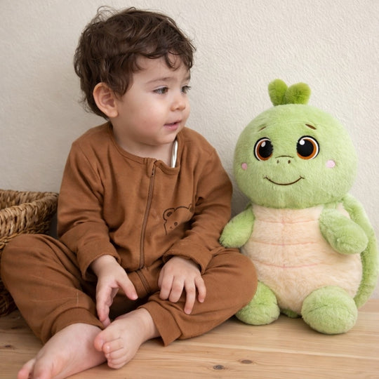 Julia  Sprout Turtle Plush Toy — Baby Soft Toy