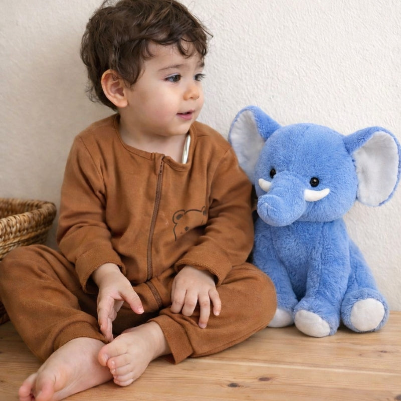 Karina Calm Elephant Plush Toy — Baby Soft Toy