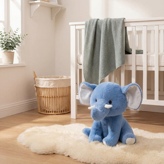 Karina Calm Elephant Plush Toy — Baby Soft Toy