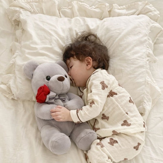 Katerina — Grey Rose Bear (23cm)