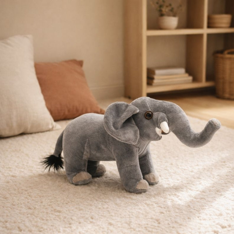 Kiroh Wild Elephant Plush Toy — Animal Kids Toy