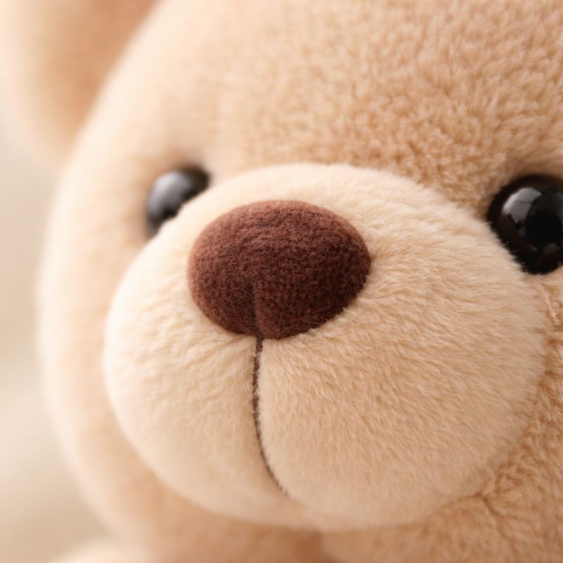 Lavinia — Brown Rose Bear (23cm)