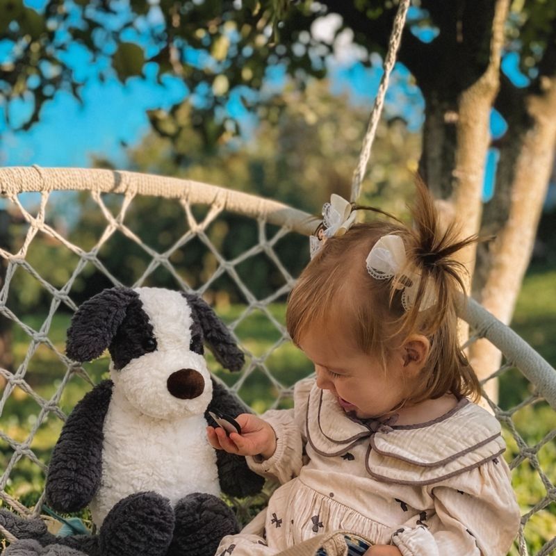 Léa — Sitting Border Collie (30cm)