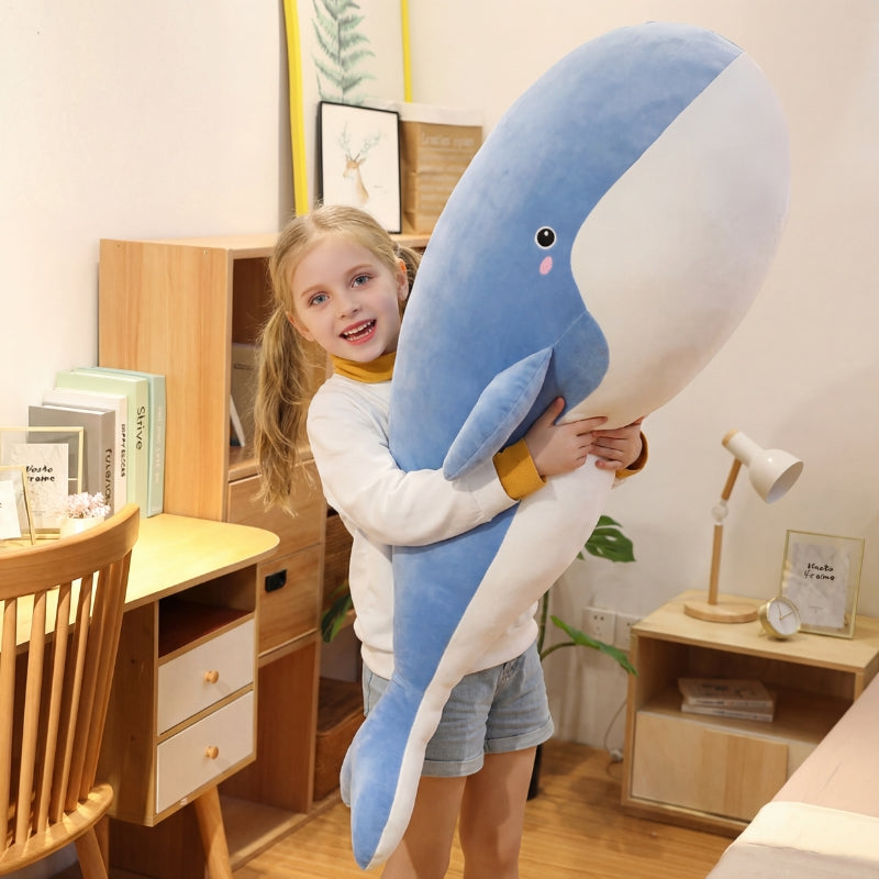 Leano Whale Plush Toy — Stuffed Animal for Kids