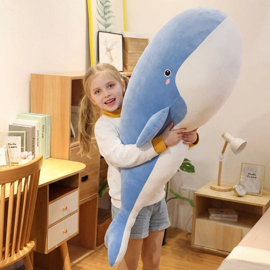 Leano Whale Plush Toy — Stuffed Animal for Kids