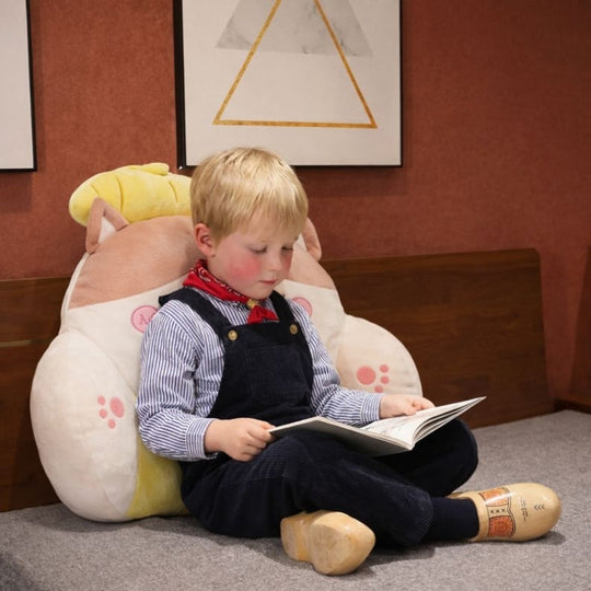 Halvor Pillow Cat Plush Toy — Animal Pillow