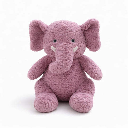 Stefan Fluffy Elephant Plush Toy — Animal Kids Toy