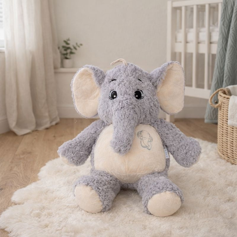 Menel Loving Elephant Plush Toy — Baby Elephant Soft Toy