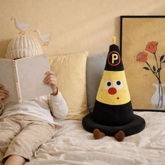 Michael Road Cone Plush Toy — Soft Toy for Kids