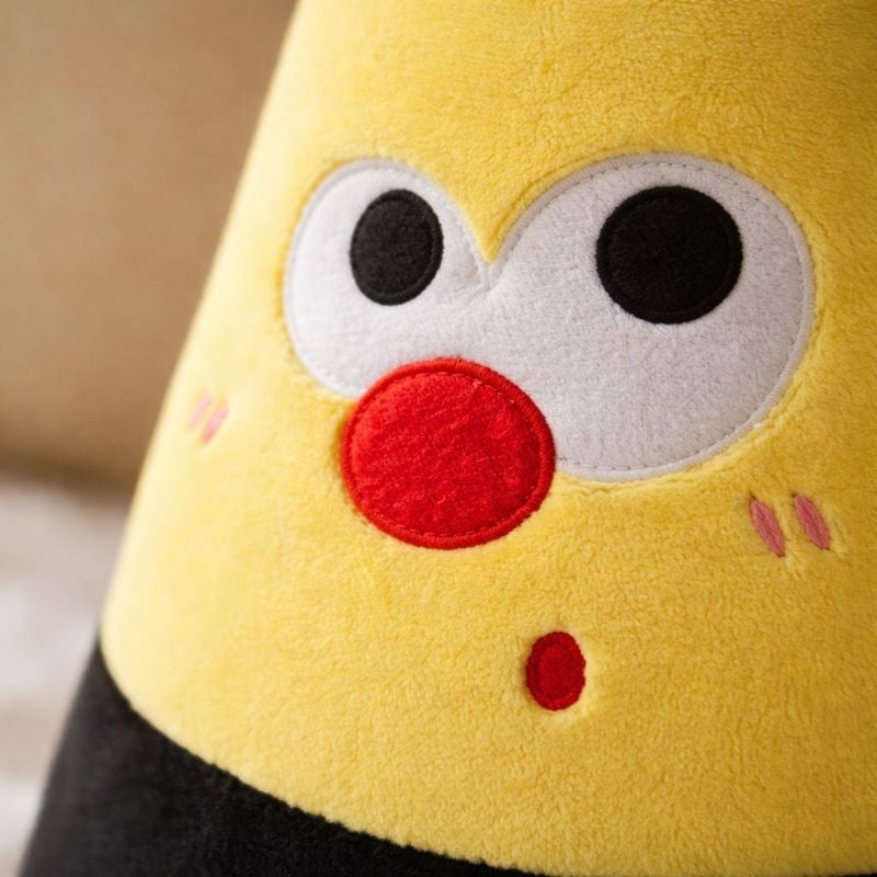 Michael Road Cone Plush Toy — Soft Toy for Kids